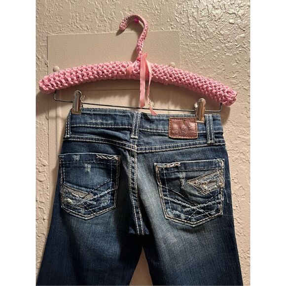BKE Stella Stretch Bootcut Jeans Woman’s Size 23 - Picture 9 of 13